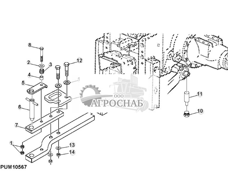 ТЯГОВАЯ ШТАНГА, ПАЛЕЦ И ЗАЩИТНАЯ СЕРЬГА СЦЕПКИ - ST305178 312.jpg